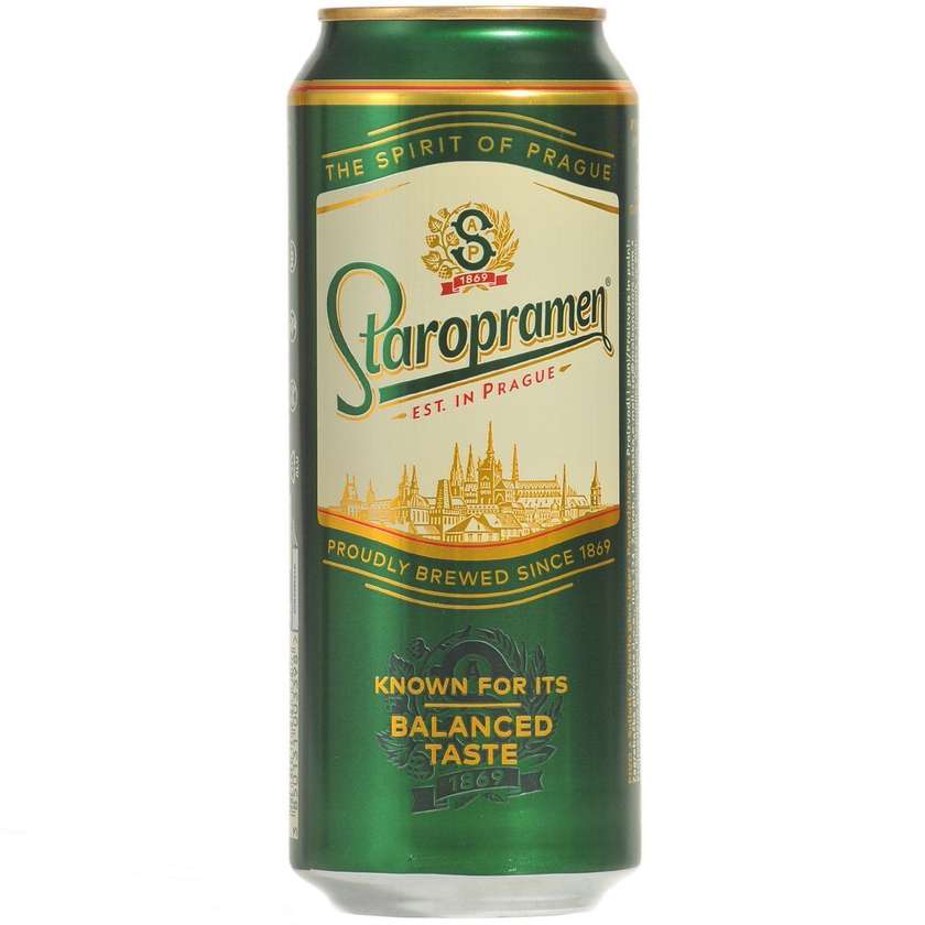 Staropramen 0.5L Can