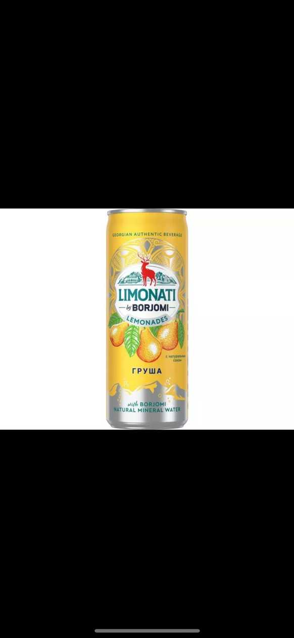 Lemonade “Borjomi” Pear 0.33L