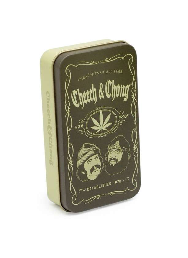 Caixa Metálica Gr. Cheech Chong 420 Proof