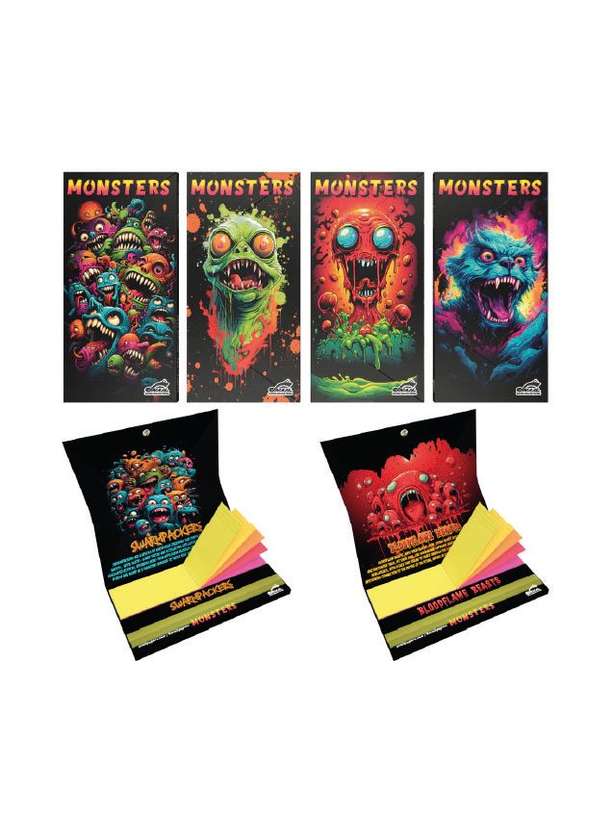 Pack Coleção Mortalhas + filtros Snail Monsters x32