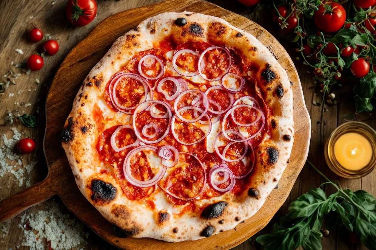 Pizza Salami Pikante 32cm