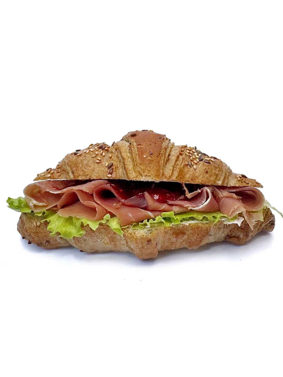 Croissant with Prosciutto