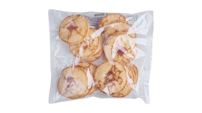 Wheat Blinis for Caviar (16 pieces)