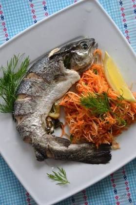 Steamed Trout