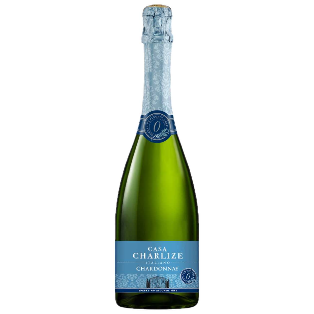 Casa Charlize, Chardonnay Sparkling Non-Alcoholic, 0.75l