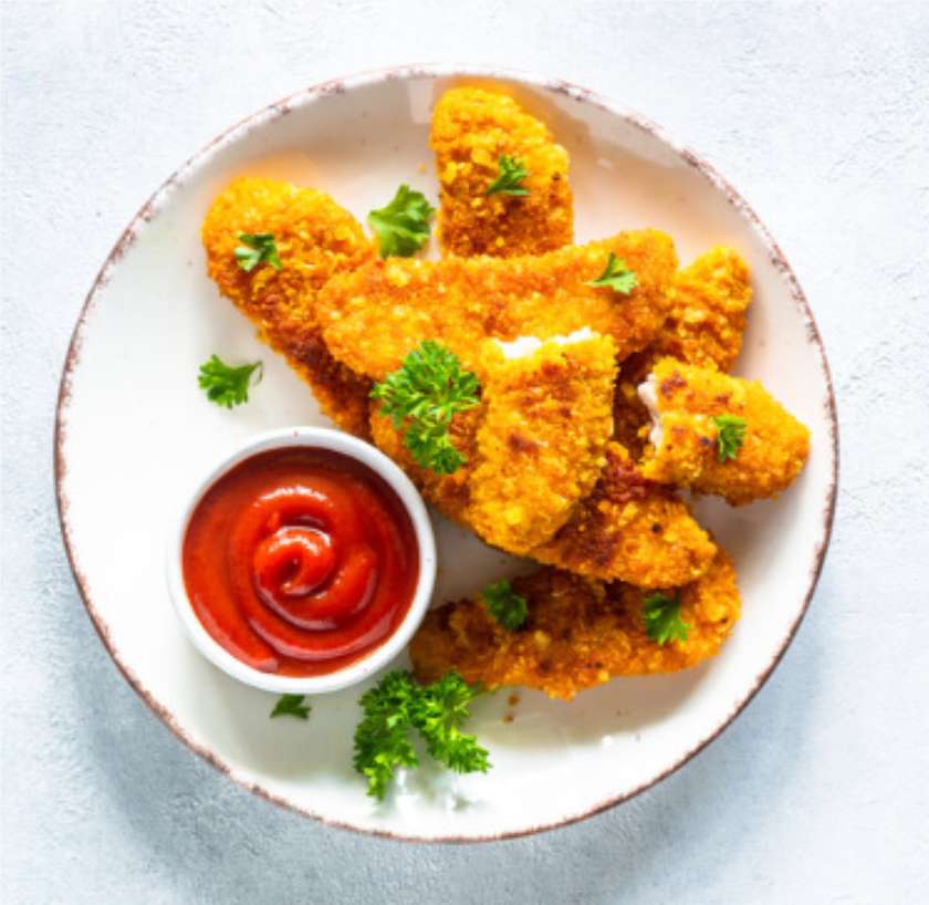 Chicken Nuggets with Fries