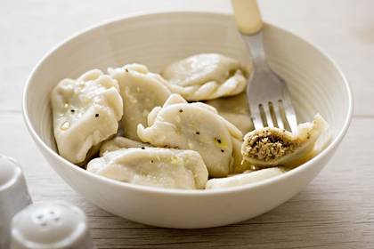 Pierogi with meat