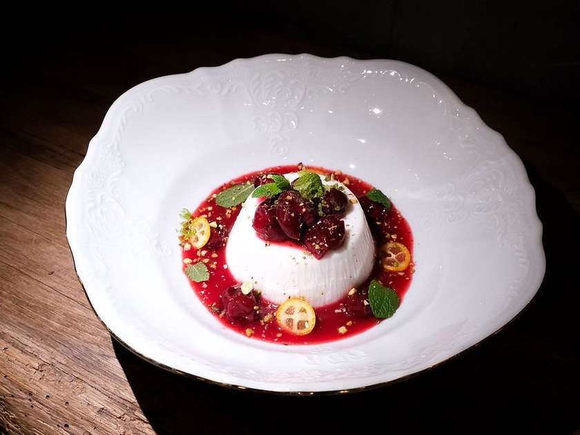 Coconut Panna Cotta