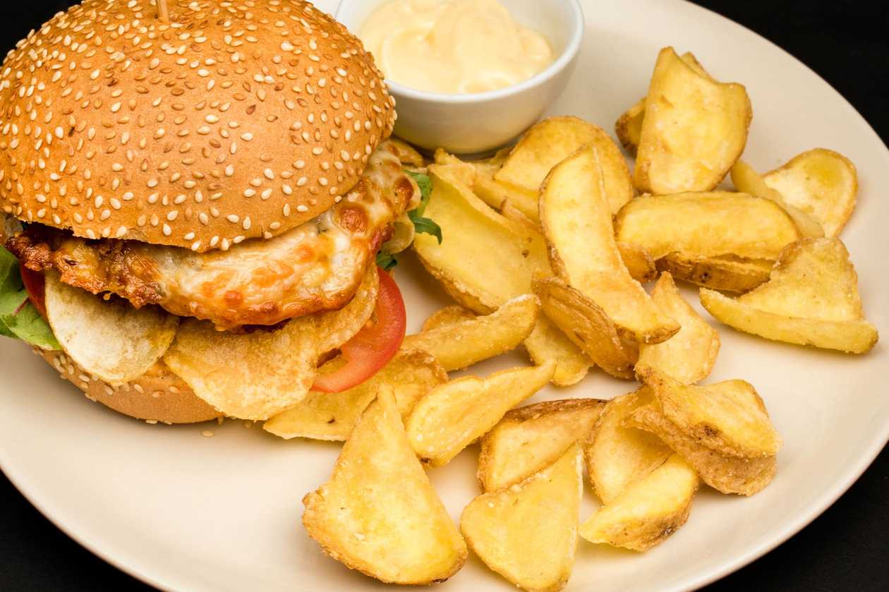 Mėsainis su vištiena