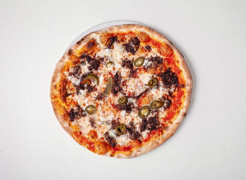 Pizza with Minced Meat