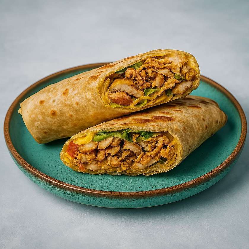 Shawarma Twister s Hummusem