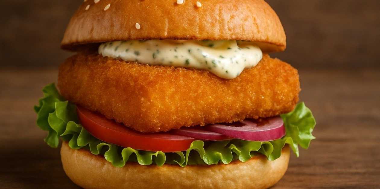 Fried cheese in our burger bun