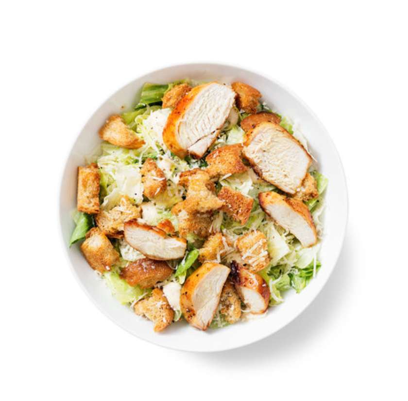 INSALATA ALLA CESARE WITH CRISPY CHICKEN