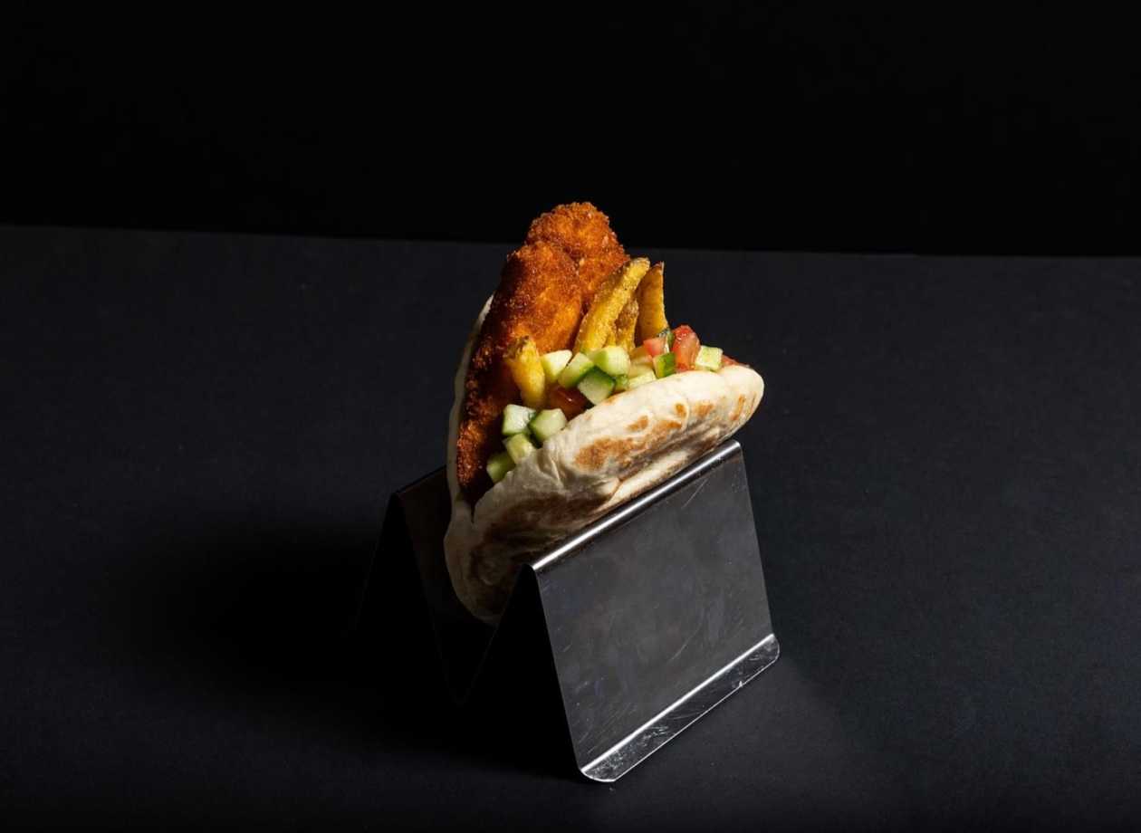 Kuřečí řízek sandwich