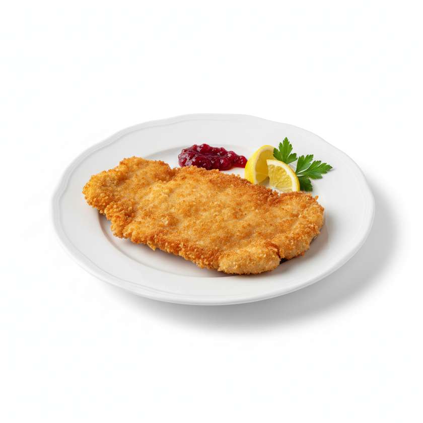 Vyprážaný bravčový rezeň z panenky