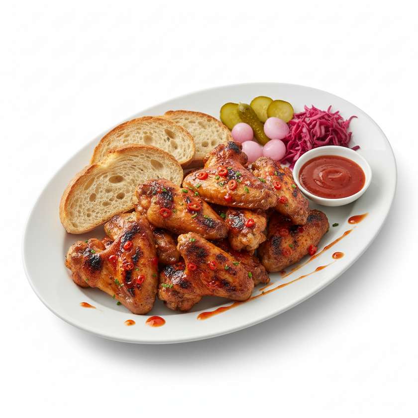 Grilované kuracie krídla(250g /1,3,6/