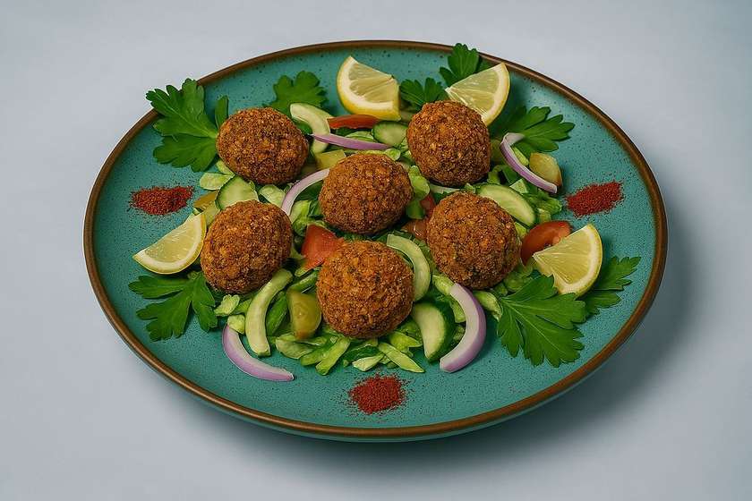 Falafel salát