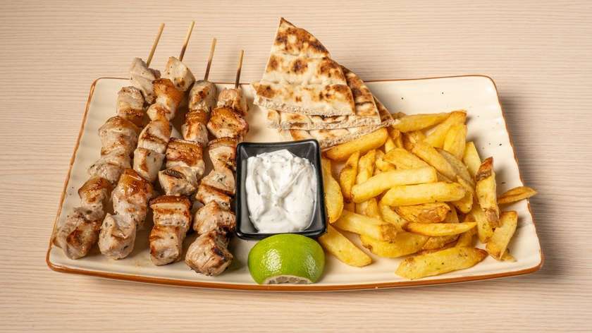 Pork Souvlaki Portion