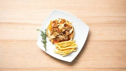 Chicken Gyros Greek Pita