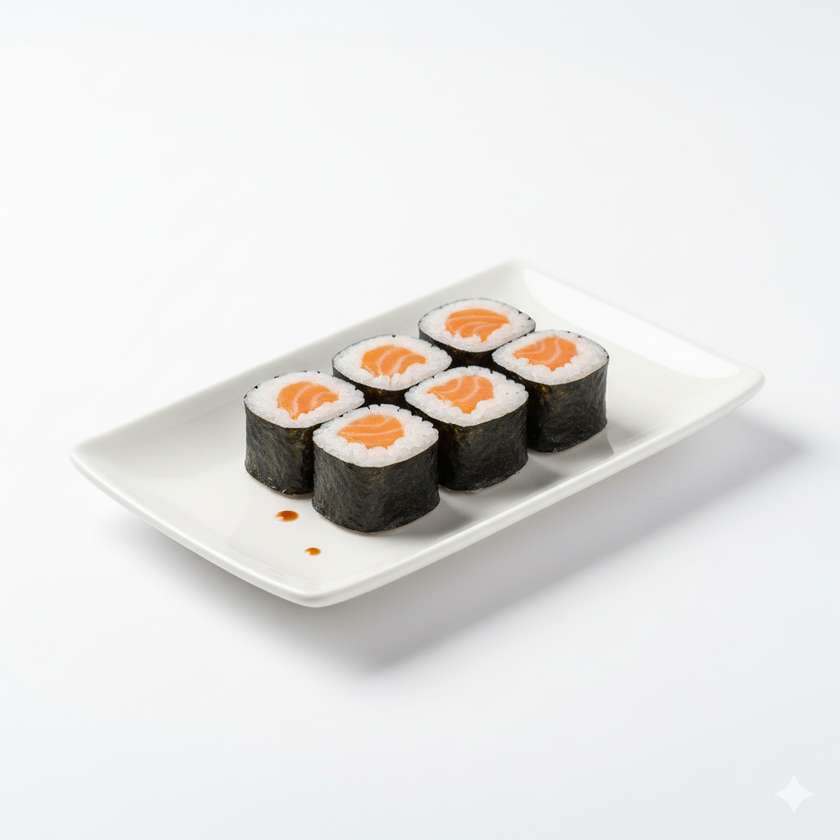 Хосомаки с лососем