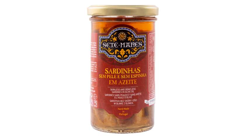Skinless Sardine Fillets in Jar