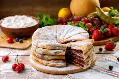 Plăcintă de Post cu Vișine