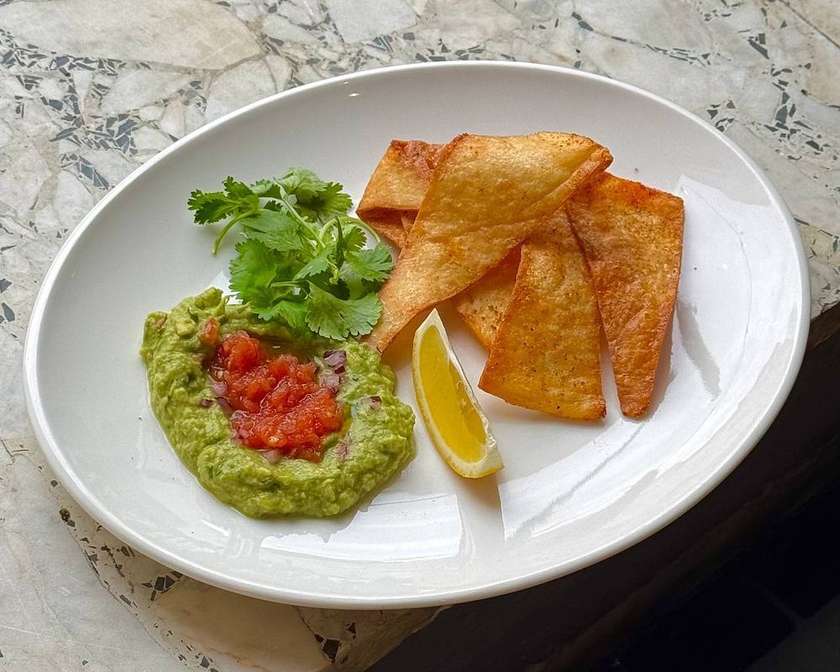Guacamole with Crispy Lavash