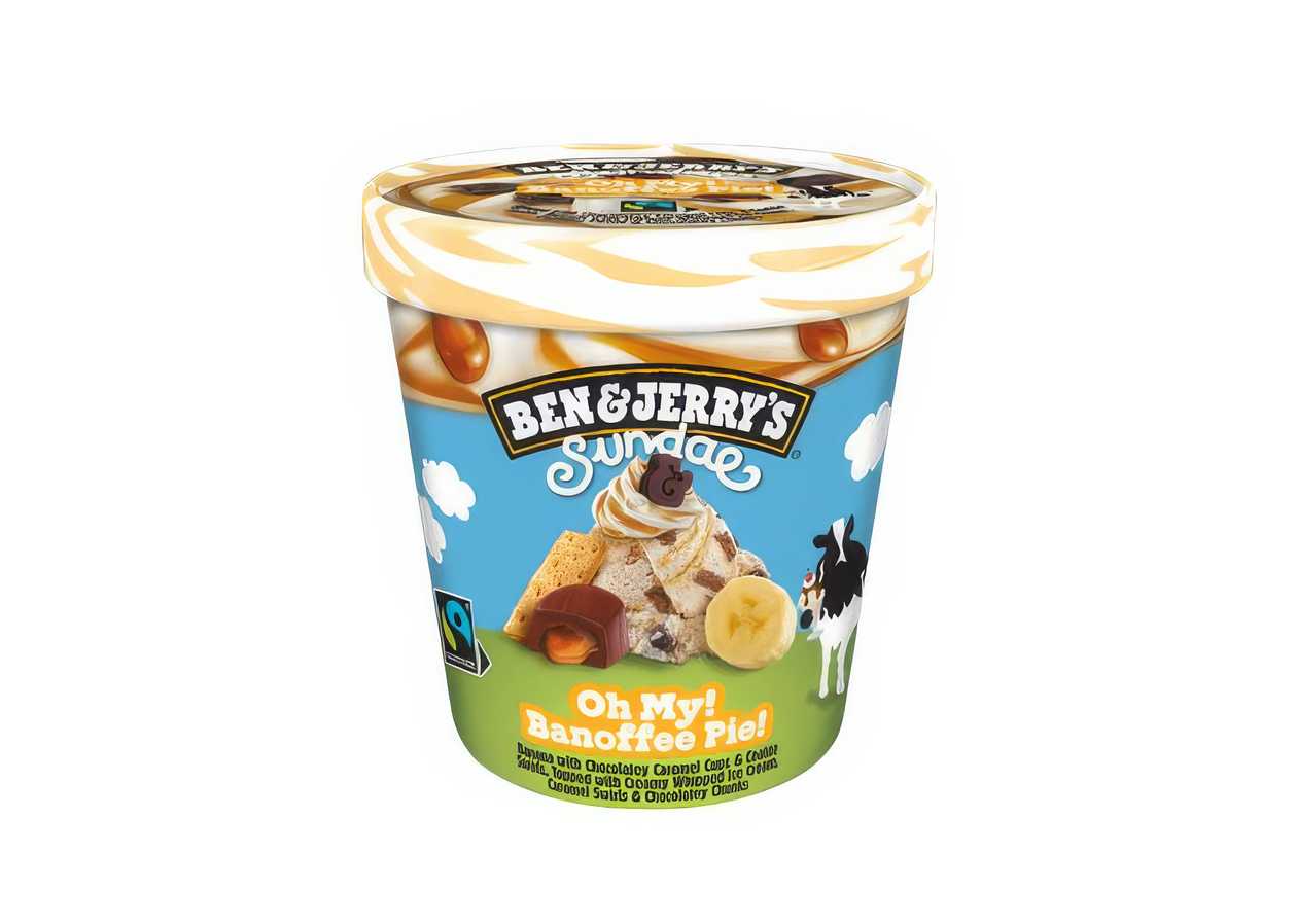 Ben & Jerry's - Banoffee Pie Sundae 427ml