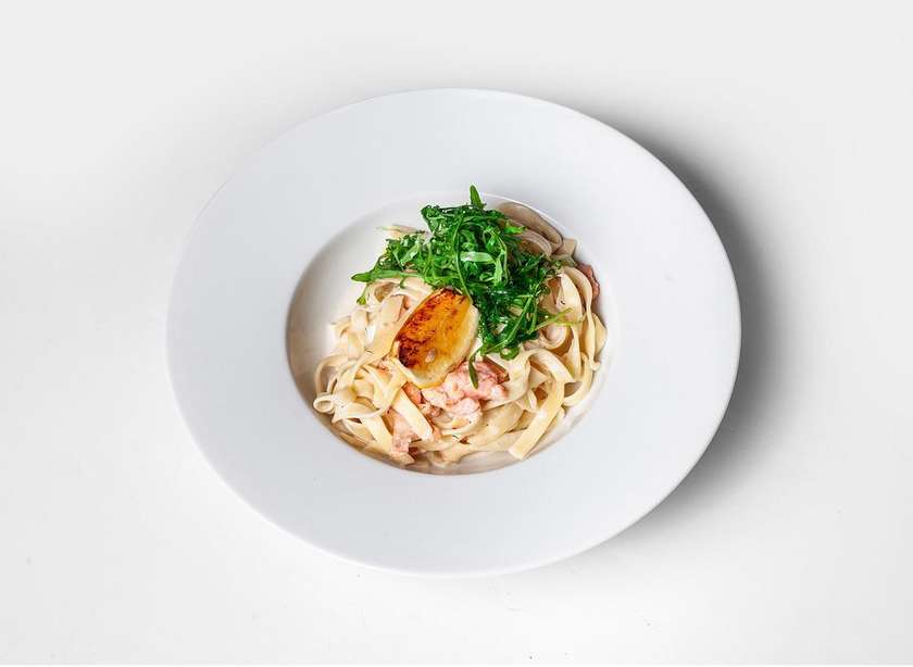 Tagliatelle with Smoked Salmon