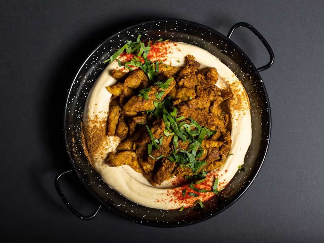 Hummus & Vegan Shawarma