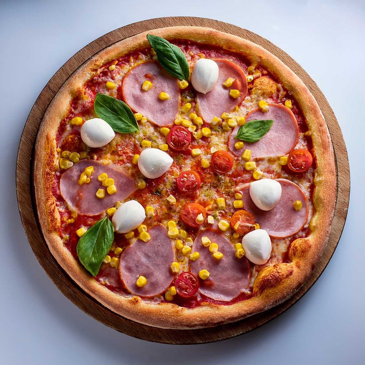 Corny (střední pizza)