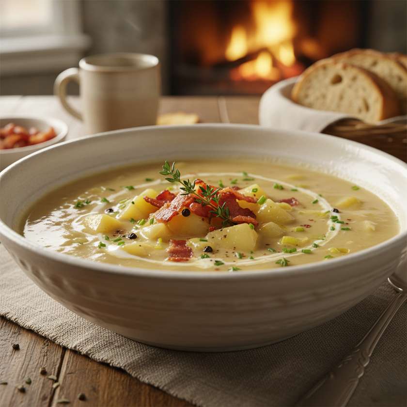 KRÉM Z PEČENÝCH BRAMBOR