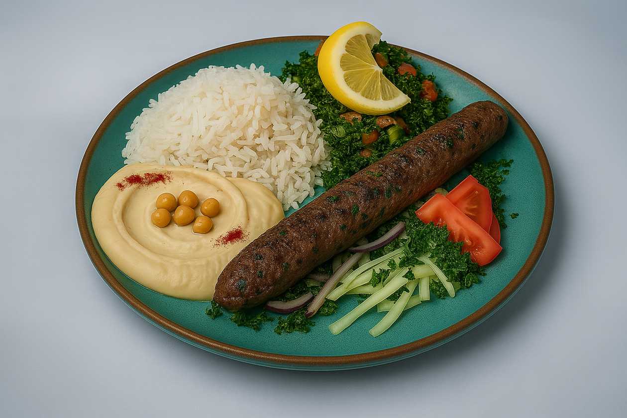 Aleppo Kebab s Basmati Rýží