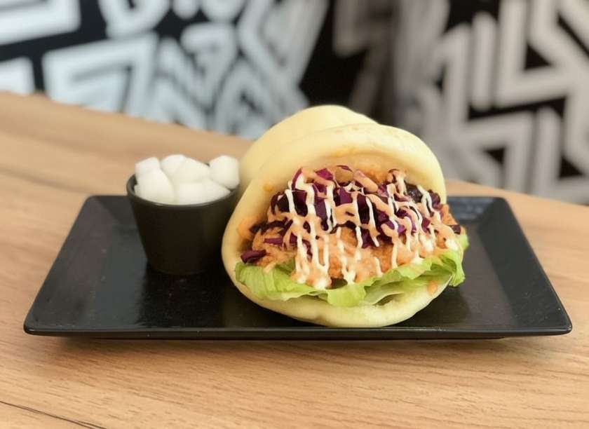 Bao Sandwiches "Spicy Kimchi Tuna"