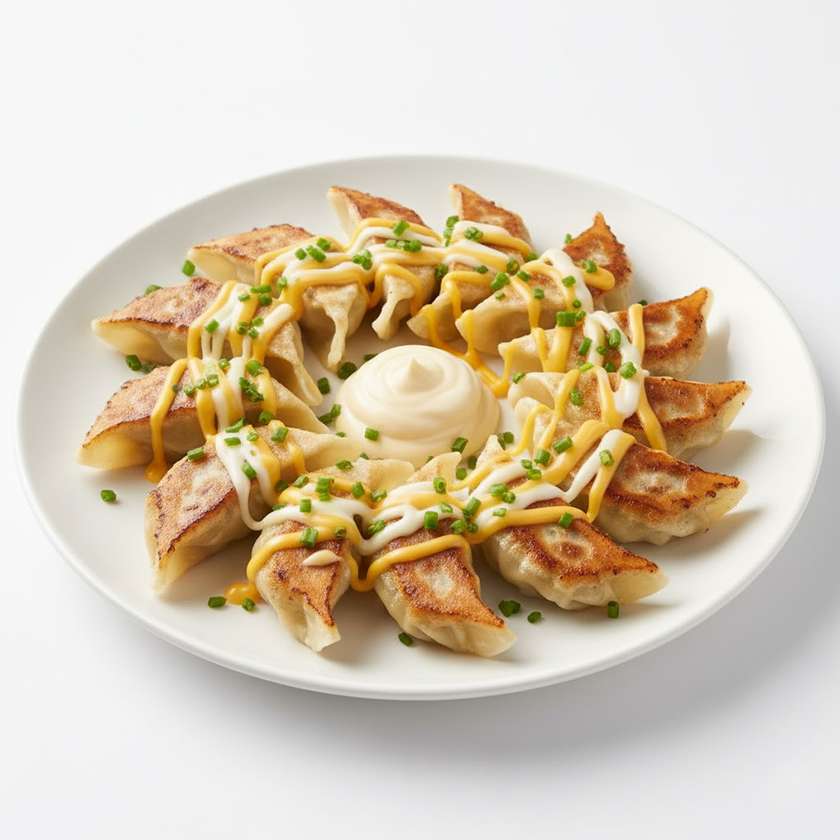 Dumplings with cheese