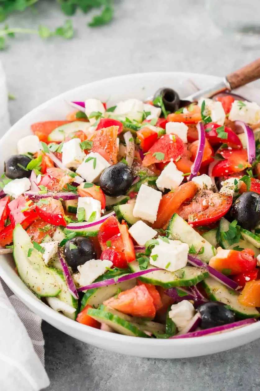 8. Greek Salad
