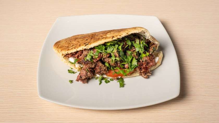 Beef Gyros Cypriot Pita