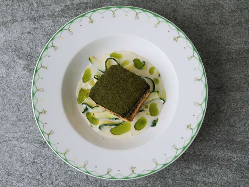 Losos s rybím velouté