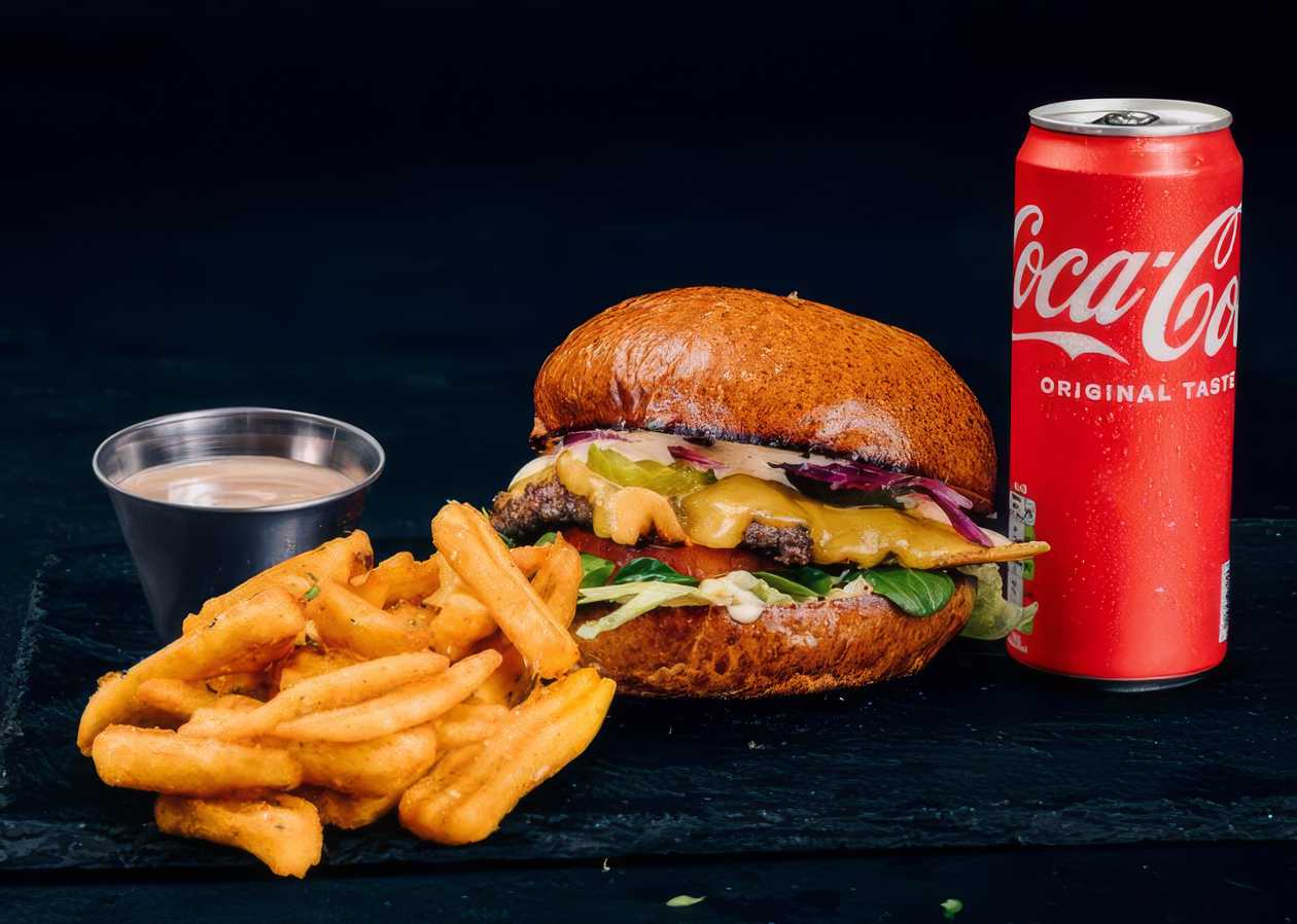 Cheese Smash Burger Meal