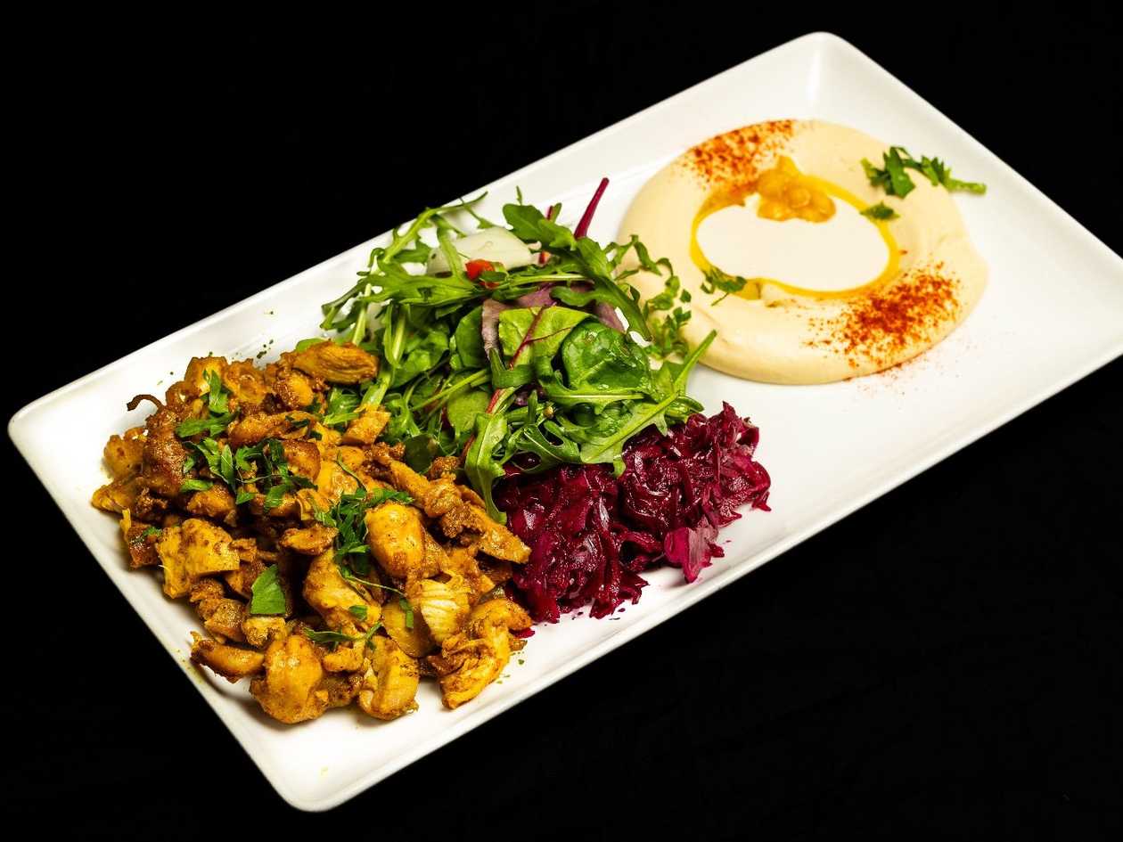 Kuřecí shawarma lunch