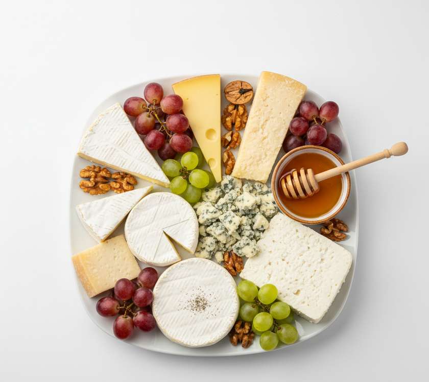 Platter of Fine Cheeses
