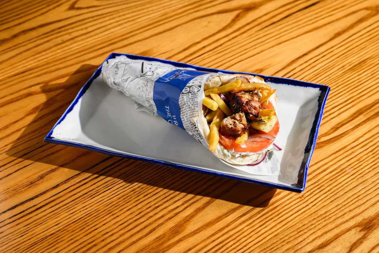 Chicken Souvlaki Pita