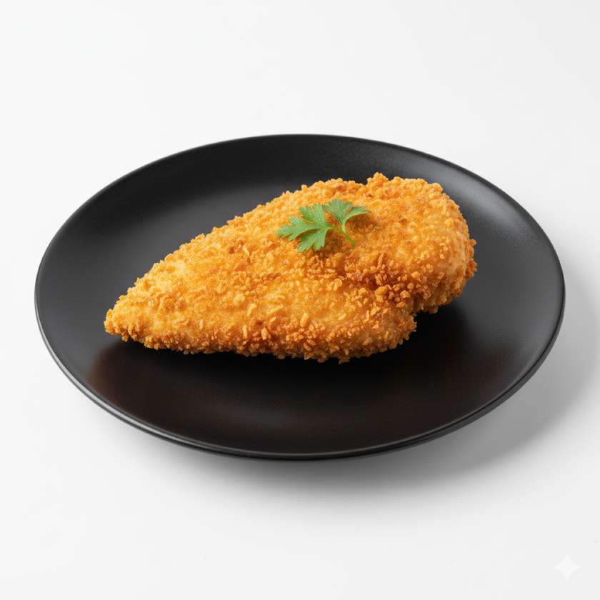 Fried chicken breasts