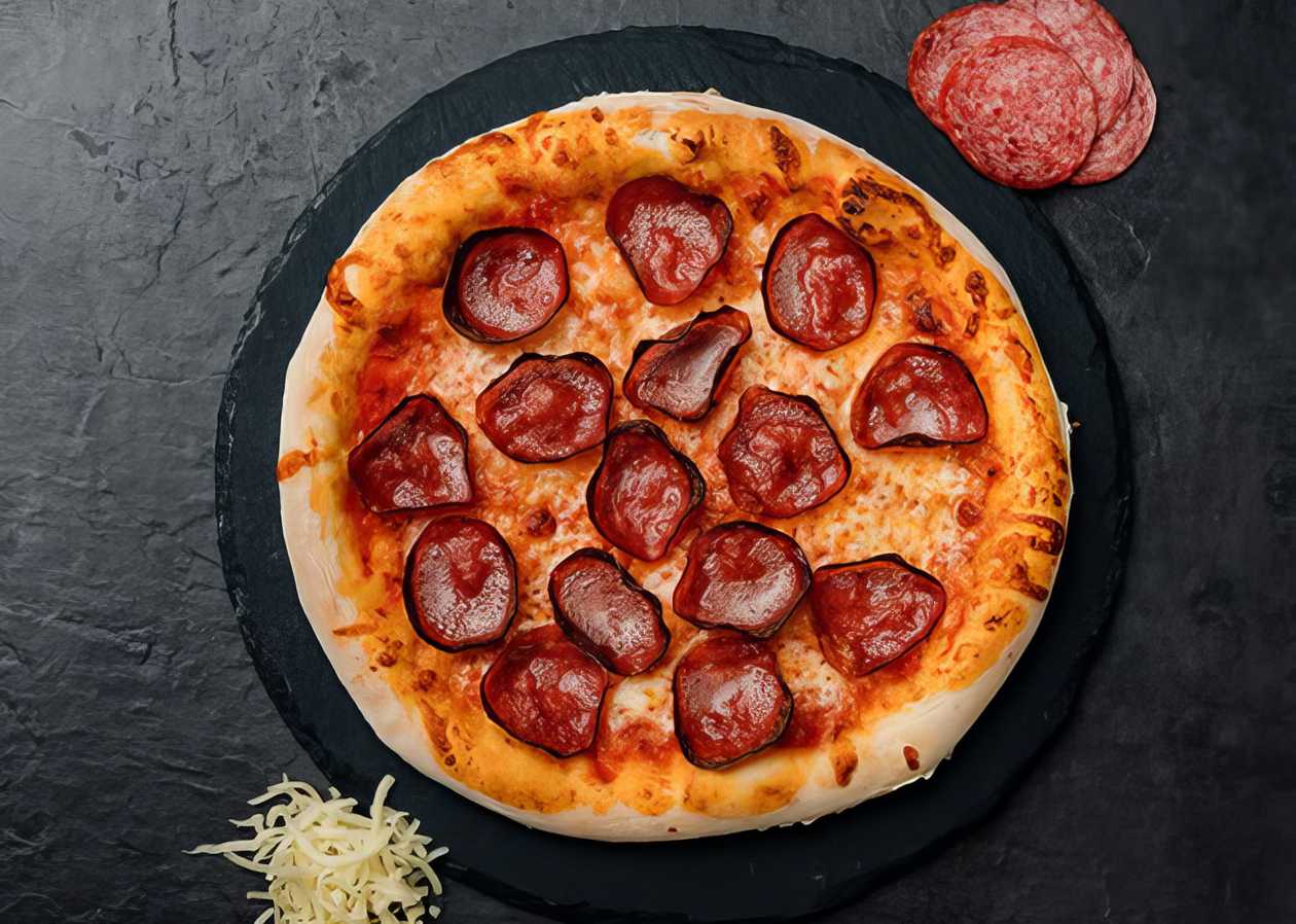 Small Salami Pizza