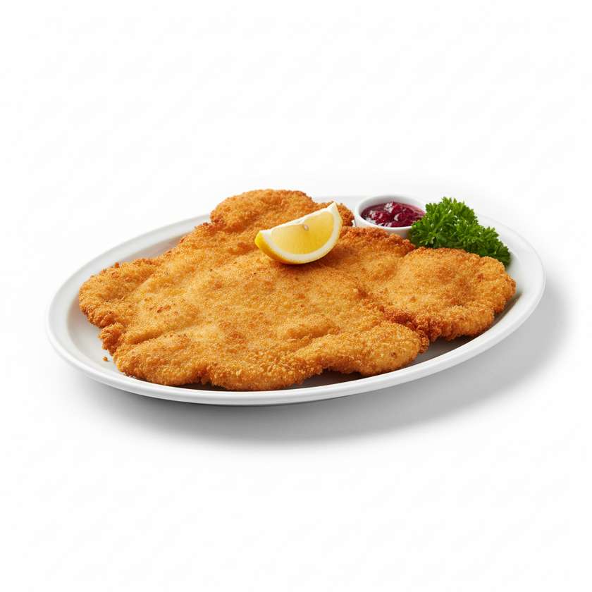 Fried pork XXL schnitzel