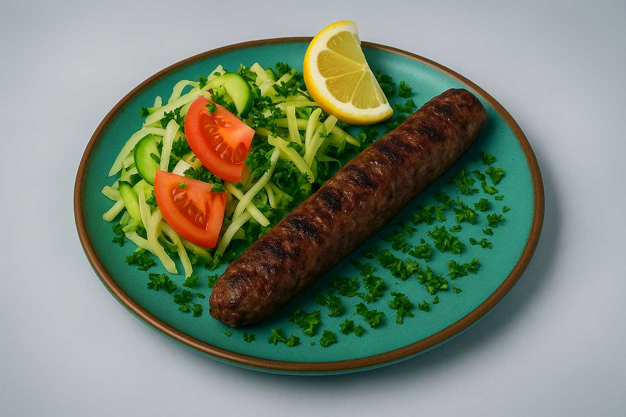 Aleppo Kebab se Salátem