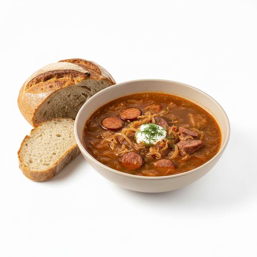Sauerkraut soup