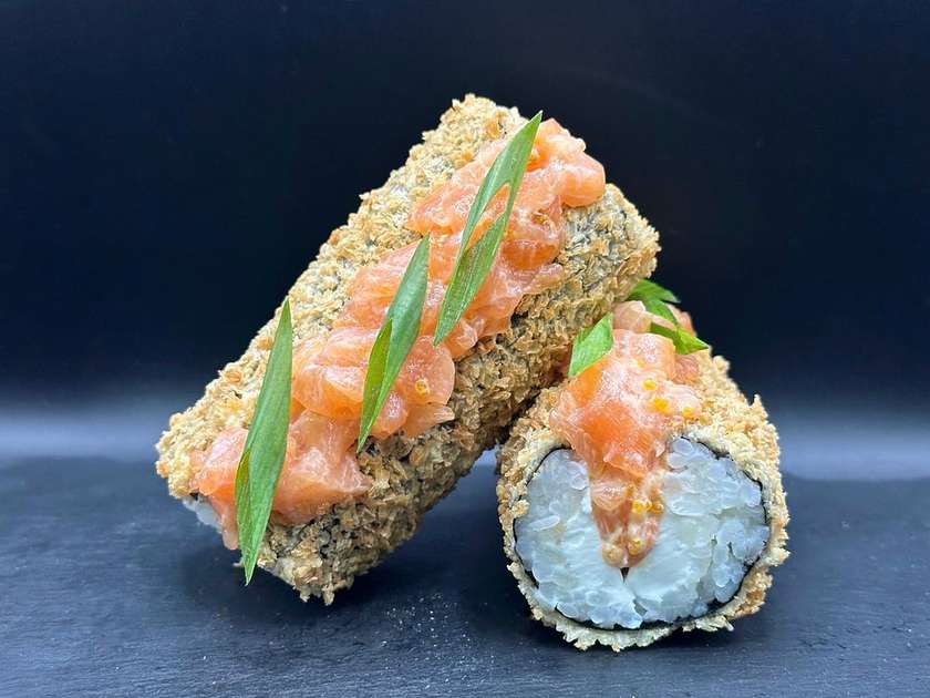 Spicy Salmon Hot Dog