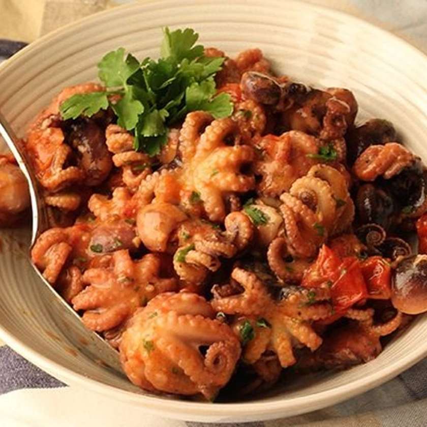 Moscardini alla luciano