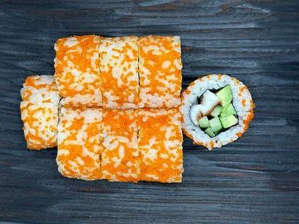 California Roll with Eel